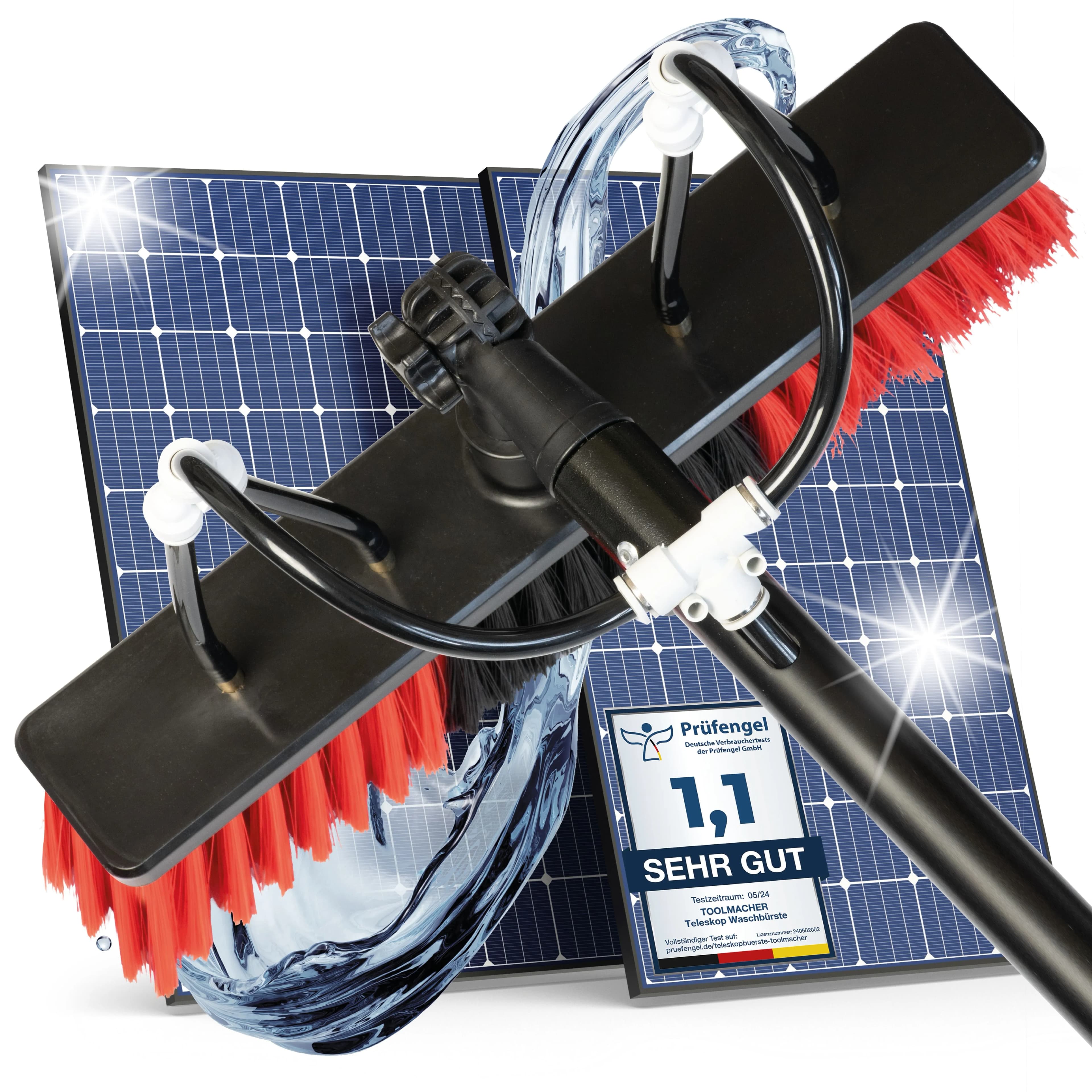 Teleskop Waschbürste