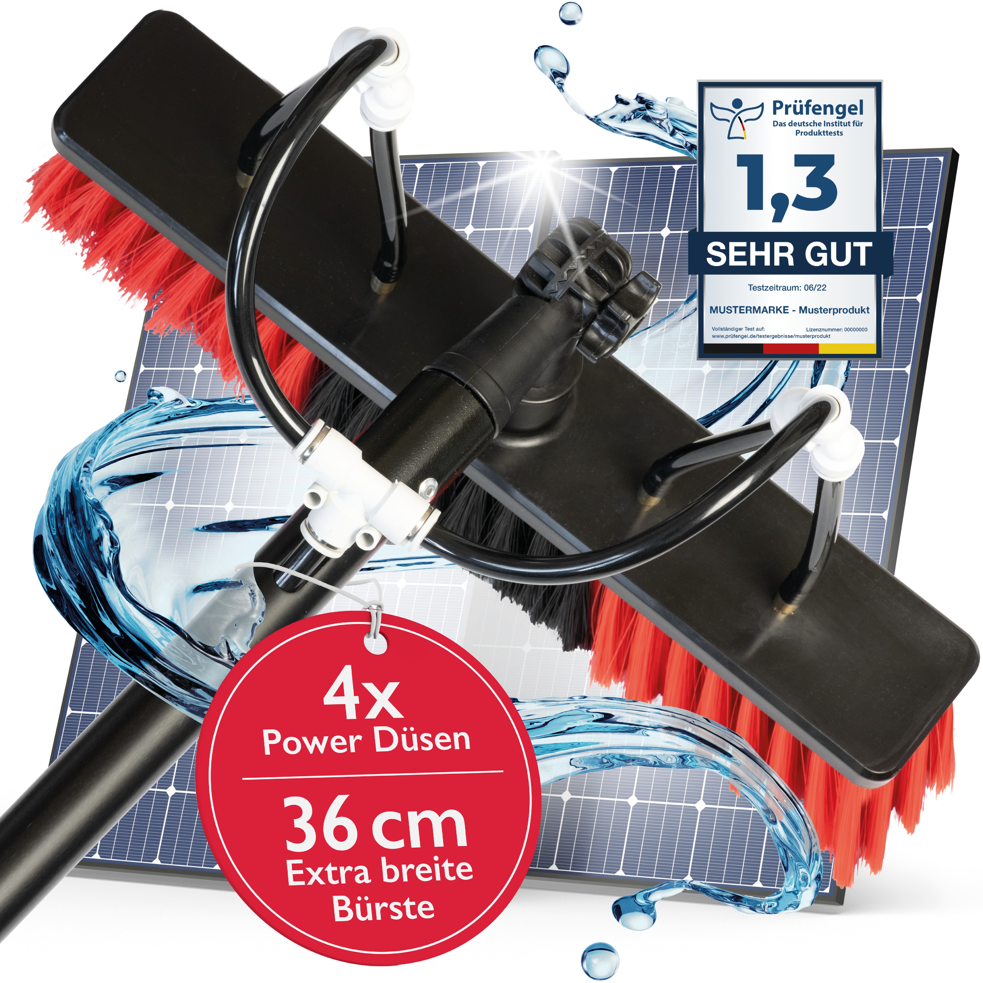 toolmacher Teleskop Waschbürste 10 m